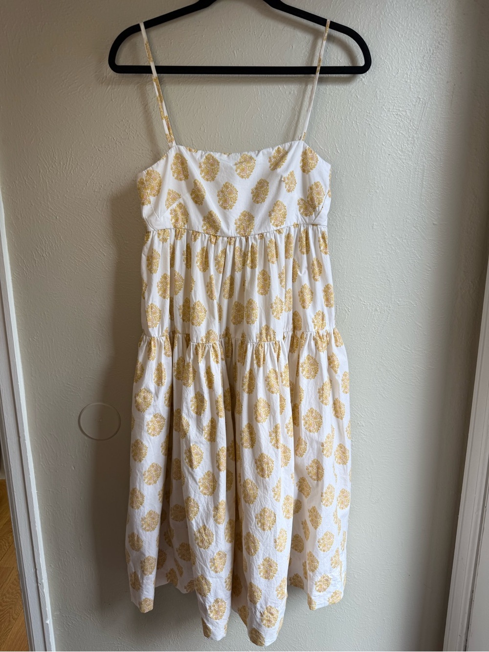 J. Crew Sundress in Size 00 with Yellow Print